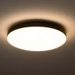 MILAGRO ML1831 Plafon Maya Czarny 36W LED Ø500