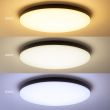 MILAGRO ML1834 Plafon Siena Czarny 80W LED Ø750 mm + pilot