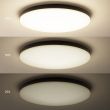 MILAGRO ML1834 Plafon Siena Czarny 80W LED Ø750 mm + pilot