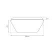 MILAGRO ML1835 Plafon Nemo Czarny 11W LED