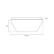 MILAGRO ML1836 Plafon Nemo Czarny 36W LED