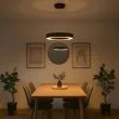 MILAGRO ML1866 Lampa wisząca Union Czarny 40W LED 3000-4000-6000K