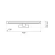 MILAGRO ML2037 Kinkiet Klimt 8W 40cm Biały