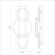 MILAGRO ML2060 Lampa sufitowa ROWENA 18W LED