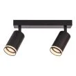 MILAGRO ML2069 Oprawa Pipe Ring Spot Czarny 2xGU10