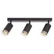 MILAGRO ML2071 Oprawa Pipe Ring Spot Czarny 3xGU10