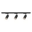 MILAGRO ML2083 Zestaw Oprawa Pipe Ring Track Czarny 3xGU10 1m
