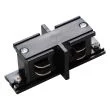 MILAGRO ML2137 Łącznik Szynoprzewodu Track Czarny 3-Obwodowy Typ: Prosty Mini