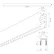 MILAGRO ML2158 Szyna natynk magnetic track 5mm 100cm