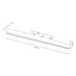 MILAGRO ML2174 Magnetic track 10mm 15W 3000-6000K