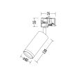 MILAGRO ML2193 Oprawa Mica Track Biały + Chrom 1xGU10 - 3-obwodowy