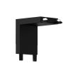 MILAGRO ML2213 Slim Magnetic Track Narożnik Czarny dół L