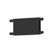 MILAGRO ML2215 Slim Magnetic Track Czarny Łącznik Szyn Prosty