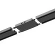 MILAGRO ML2215 Slim Magnetic Track Czarny Łącznik Szyn Prosty