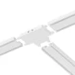 MILAGRO ML2220 Slim Magnetic Track Biały Łącznik Szyn T