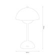 MILAGRO ML2271 Lampka nocna COSTA Black