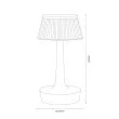 MILAGRO ML2287 Lampka nocna EASY White