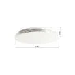 MILAGRO ML3703 Plafon SIENA 80W LED Ø750 mm + pilot