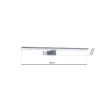 MILAGRO ML3809 Kinkiet SHINE CHROME 80cm 15W LED