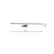 MILAGRO ML3809 Kinkiet SHINE CHROME 80cm 15W LED