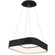 MILAGRO ML570 LAMPA WISZĄCA ASTRO BLACK 40W LED 3000K-4000K