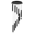 MILAGRO ML6161 Lampa wisząca CARBON 12W LED