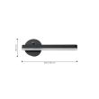 MILAGRO ML6348 Kinkiet SYDNEY 6W LED BLACK prawy