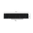 MILAGRO ML6471 Kinkiet PIERCE BLACK 12W LED