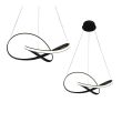 MILAGRO ML6771 LAMPA WISZĄCA CAPPIO BLACK 36W LED