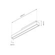 MILAGRO ML7147 Magnetic track 20mm 24W 4000K L600mm