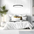 MILAGRO ML7939 Lampa wisząca ROTONDA BLACK 27W LED