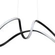 MILAGRO ML7951 Lampa wisząca TESORO BLACK 48W LED