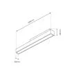 MILAGRO ML8114 Magnetic track 20mm  24W 3000K L600mm