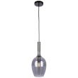 MILAGRO ML8813 Lampa wisząca LUGANO SMOKED 1xE14