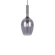 MILAGRO ML8813 Lampa wisząca LUGANO SMOKED 1xE14