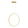 MILAGRO ML8855 Lampa wisząca Saturno Gold 28W LED