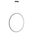 MILAGRO ML8856 Lampa wisząca Saturno Black 46W LED