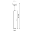 MILAGRO ML8869 Lampa wisząca PORTER WHITE 1xGU10