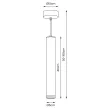 MILAGRO ML8869 Lampa wisząca PORTER WHITE 1xGU10