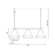 MILAGRO MLP0939 Lampa wisząca CAPITAL BIAŁY3XGX52