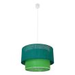 MILAGRO MLP1828 Lampa wisząca BUENO zielony 1xE27