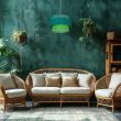 MILAGRO MLP1828 Lampa wisząca BUENO zielony 1xE27
