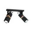 MILAGRO MLP5401 Lampa sufitowa VIDAR BLACK 2xGU10
