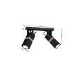 MILAGRO MLP5401 Lampa sufitowa VIDAR BLACK 2xGU10