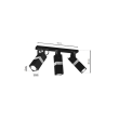 MILAGRO MLP6286 Lampa sufitowa VIDAR BLACK/CHROME 3xGU10