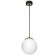 MILAGRO MLP6495 Lampa wisząca SPARTA BLACK / GOLD 1xE27