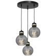 MILAGRO MLP6533 Lampa wisząca OMEGA BLACK/GOLD 3xE27