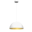MILAGRO MLP7897 Lampa wisząca Beta 1xE27 35cm Biały/Złoty