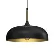 MILAGRO MLP8030 Lampa wisząca LINCOLN BLACK/GOLD 1xE27 35cm