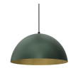 MILAGRO MLP8286 Lampa wisząca BETA GREEN/GOLD 1xE27 35cm